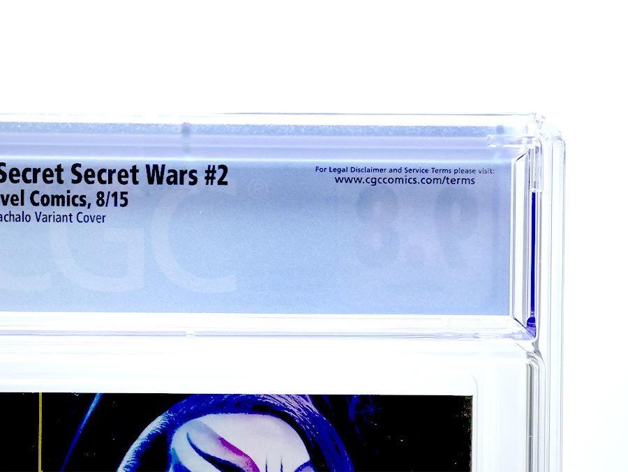 Deadpools Secret Secret Wars #2 Cover D Variant Chris Bachalo Gwenpool Cover CGC 9.8 (Secret Wars Warzones Tie-In)