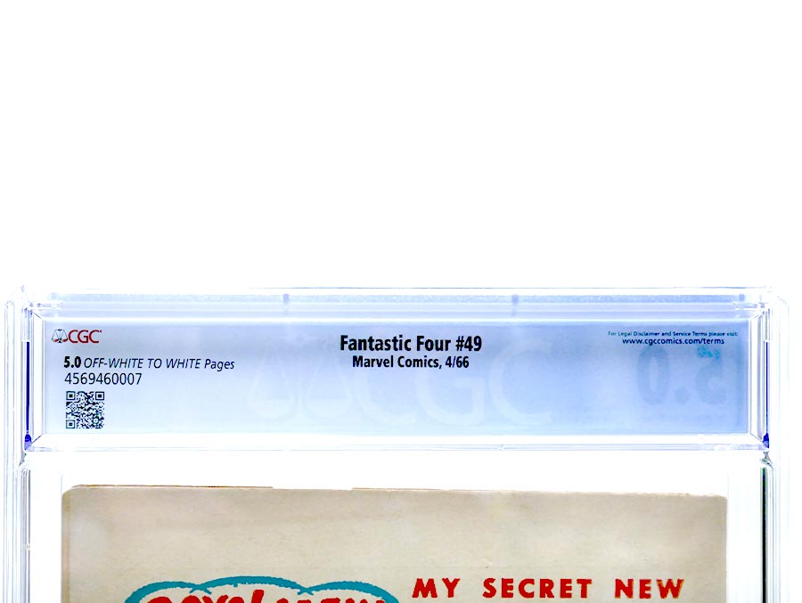 Fantastic Four #49 Cover G CGC 5.0