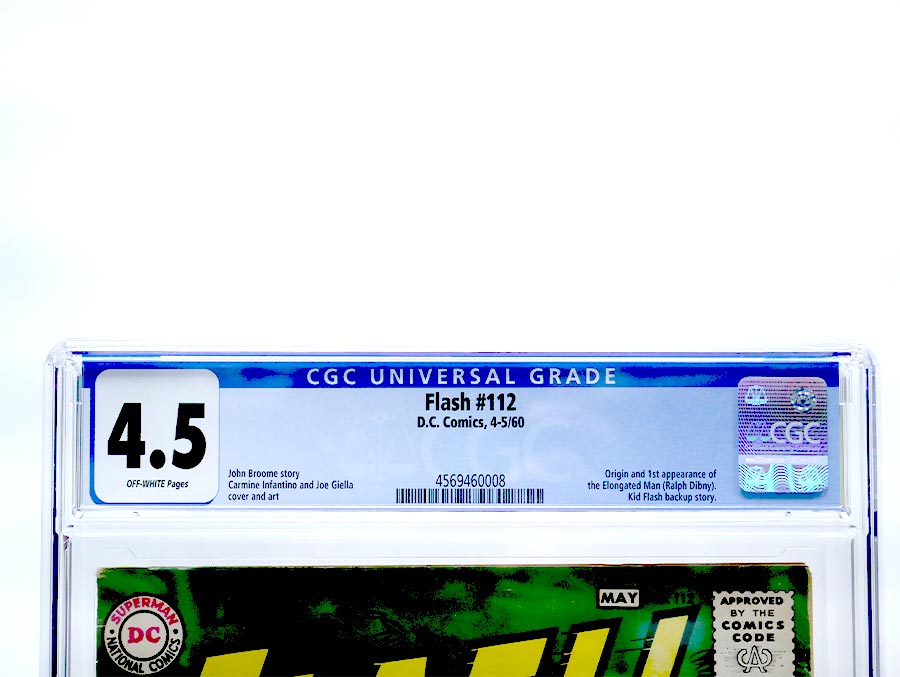 Flash #112 Cover B CGC 4.5