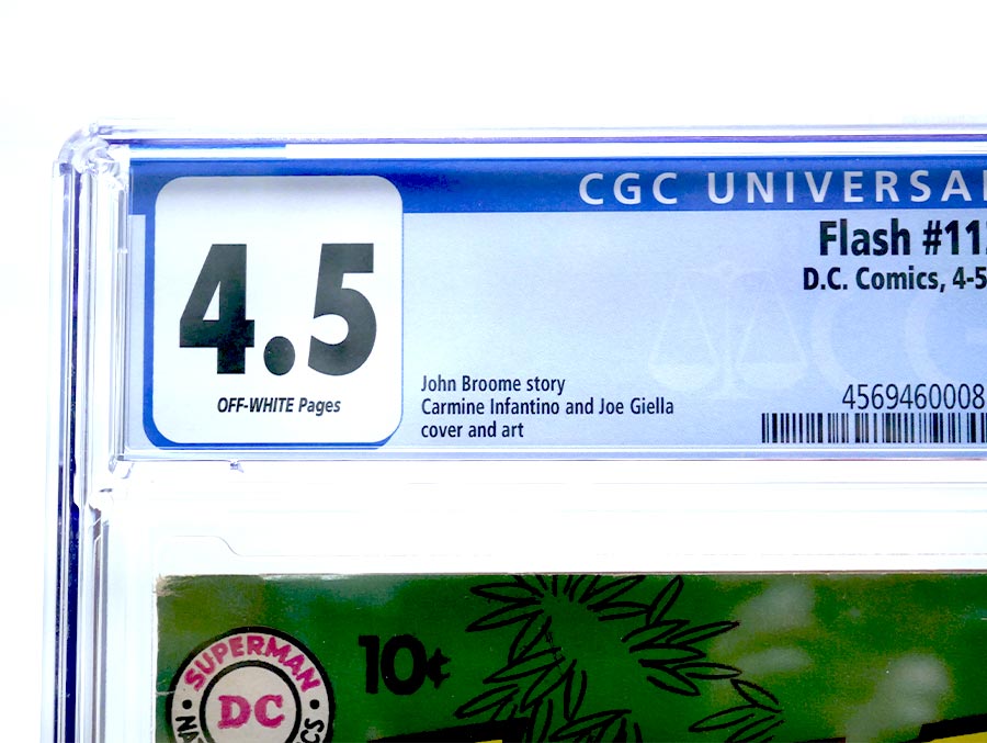 Flash #112 Cover B CGC 4.5
