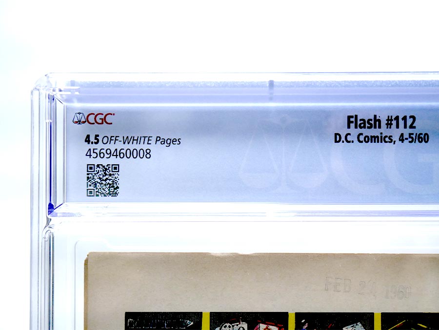 Flash #112 Cover B CGC 4.5