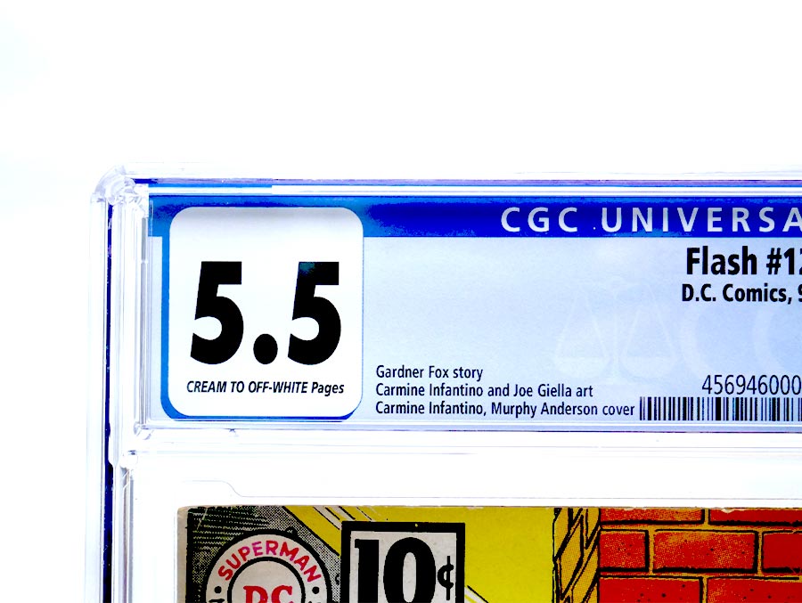 Flash #123 Cover F CGC 5.5