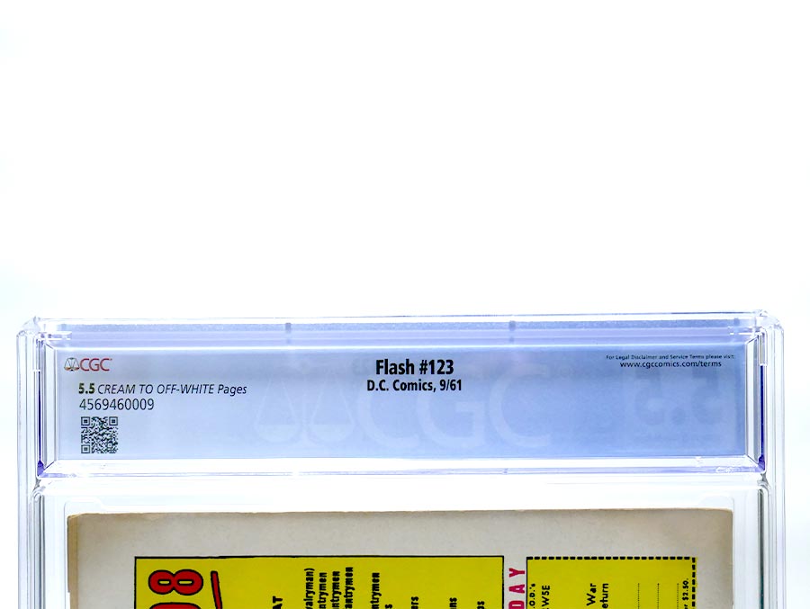 Flash #123 Cover F CGC 5.5