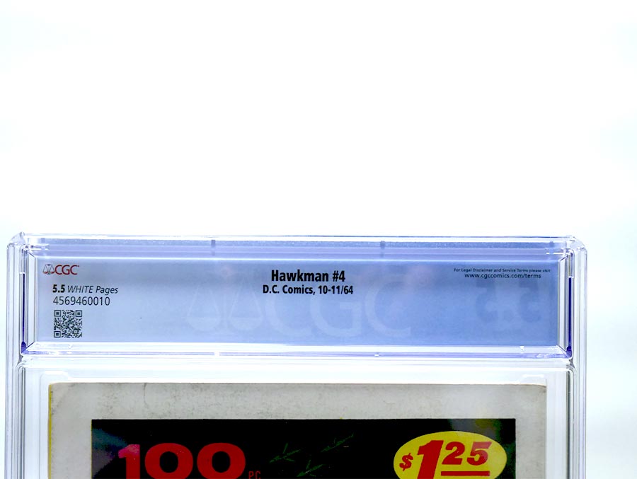 Hawkman #4 Cover B CGC 5.5