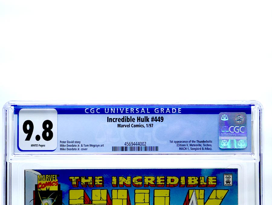 Incredible Hulk #449 Cover B CGC 9.8