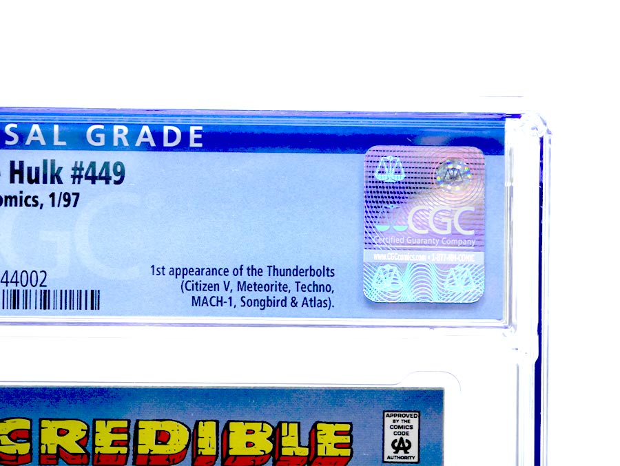 Incredible Hulk #449 Cover B CGC 9.8