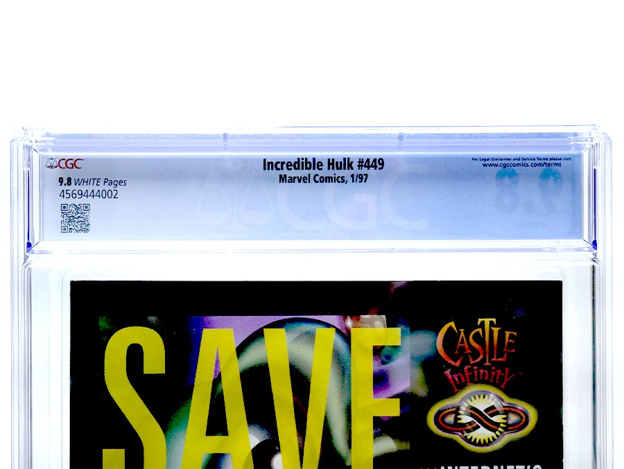 Incredible Hulk #449 Cover B CGC 9.8