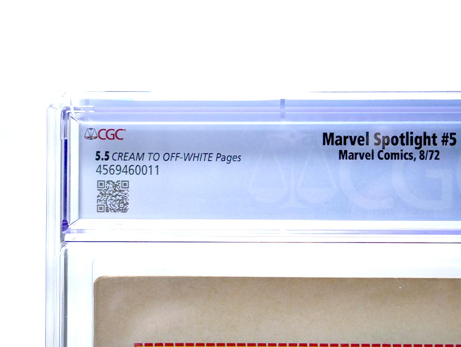 Marvel Spotlight #5 Cover C CGC 5.5