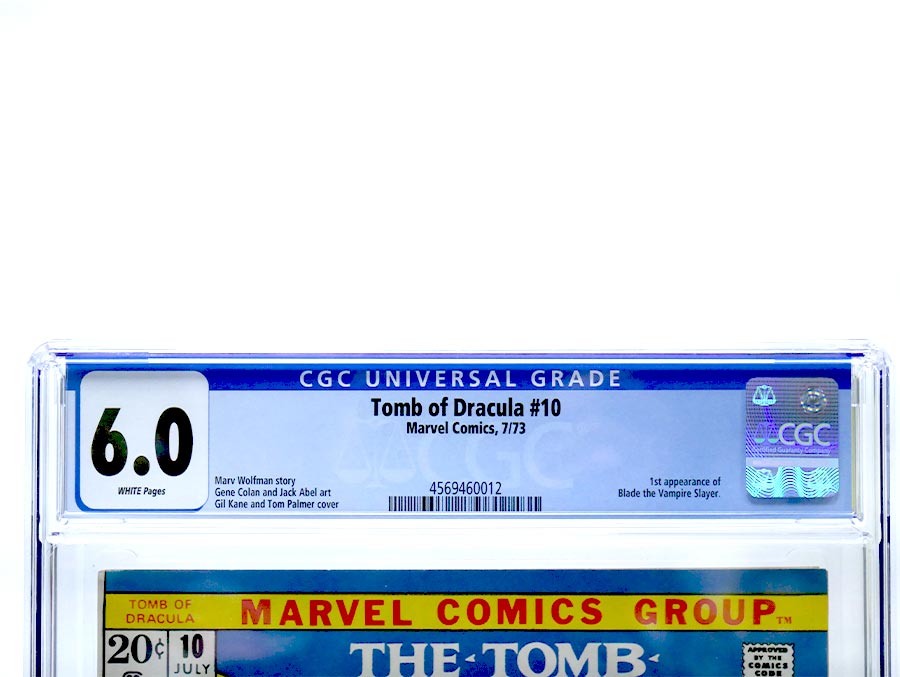 Tomb Of Dracula #10 Cover E CGC 6.0