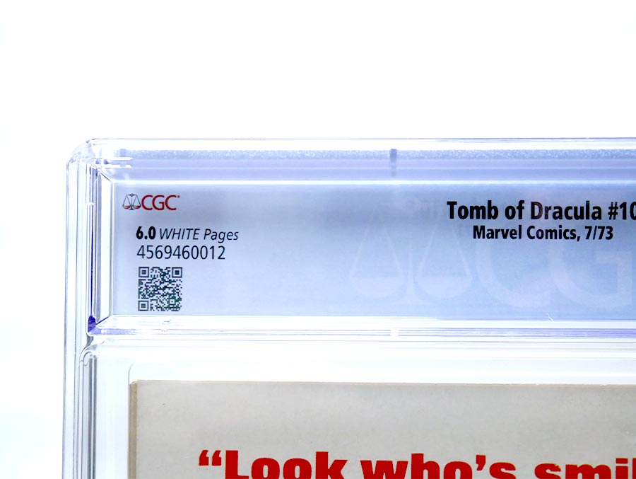 Tomb Of Dracula #10 Cover E CGC 6.0