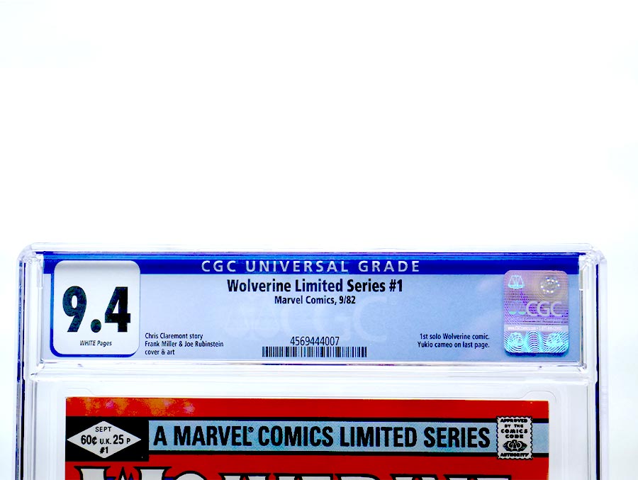 Wolverine #1 Cover O CGC 9.4