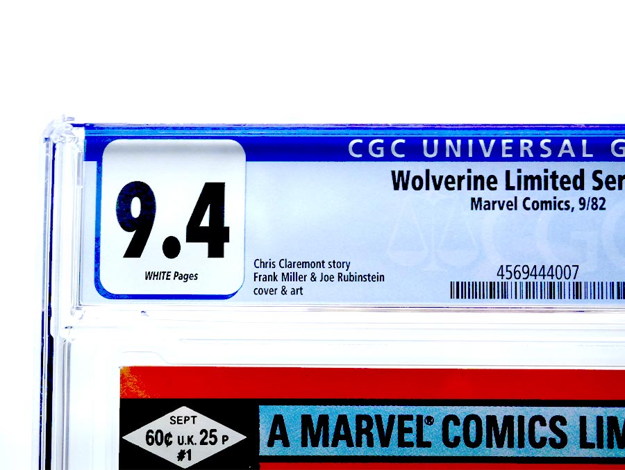 Wolverine #1 Cover O CGC 9.4