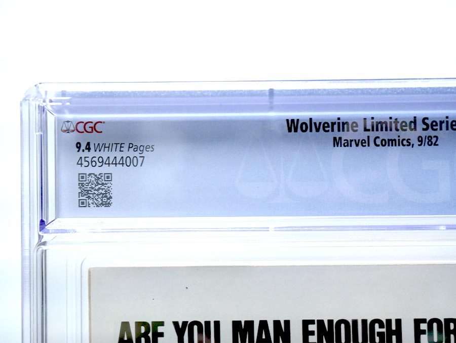 Wolverine #1 Cover O CGC 9.4