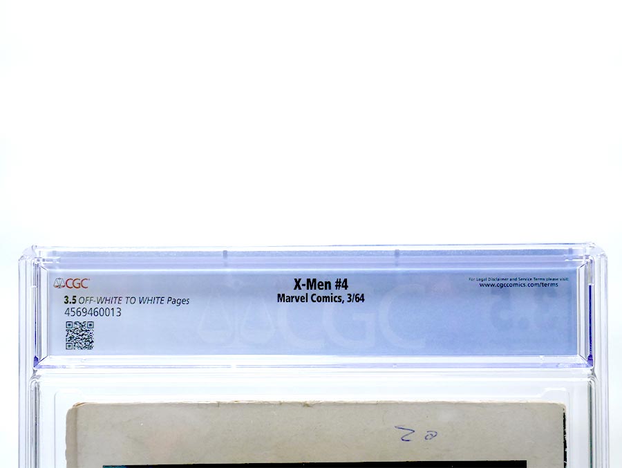 X-Men Vol 1 #4 Cover G CGC 3.5