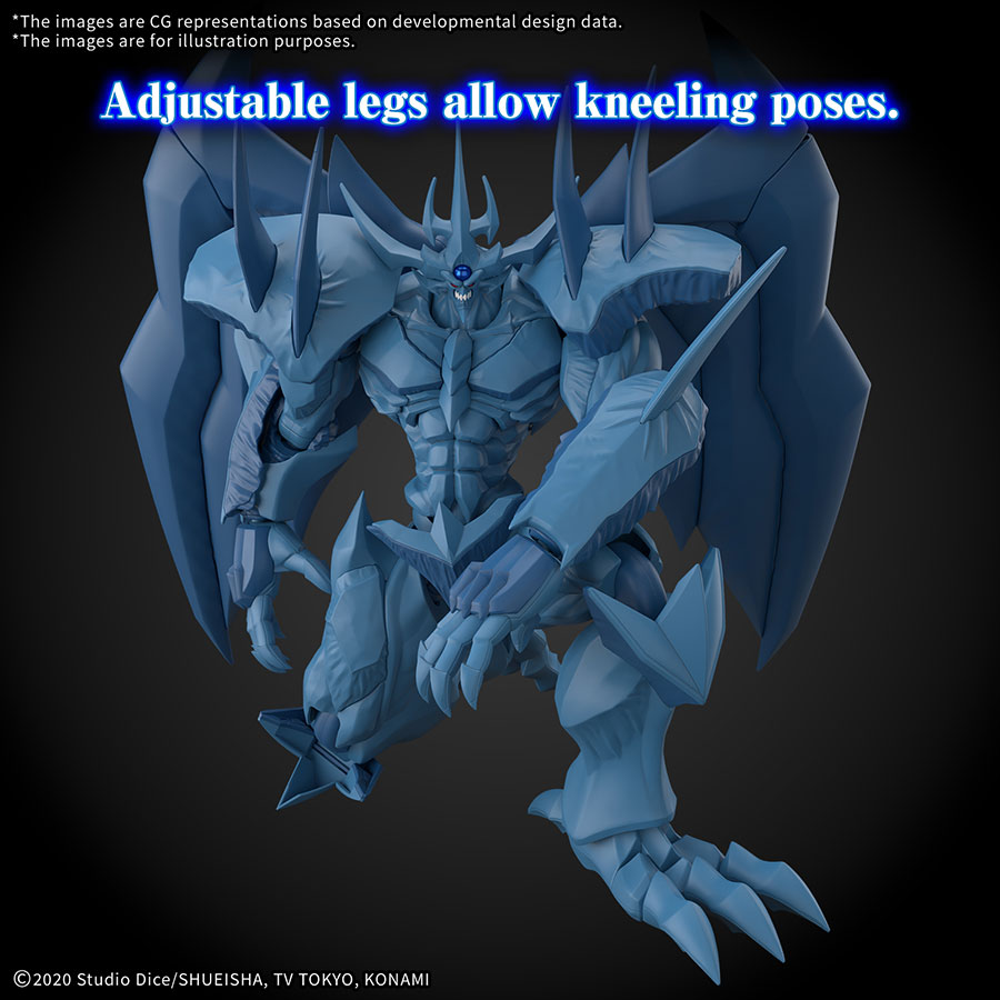 Yu-Gi-Oh! Figure-Rise Standard Amplified Kit - Egyptian God - Obelisk The Tormentor