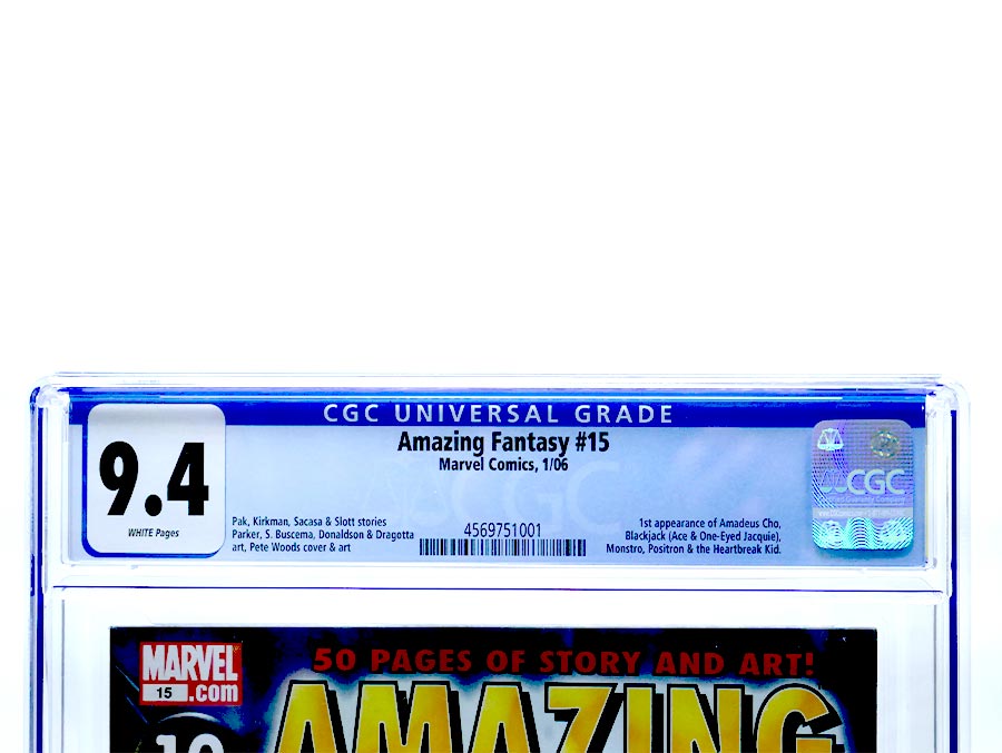 Amazing Fantasy Vol 2 #15 Cover B CGC 9.4