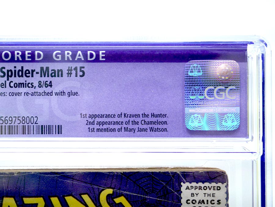 Amazing Spider-Man #15 Cover B CGC Restored 2.5
