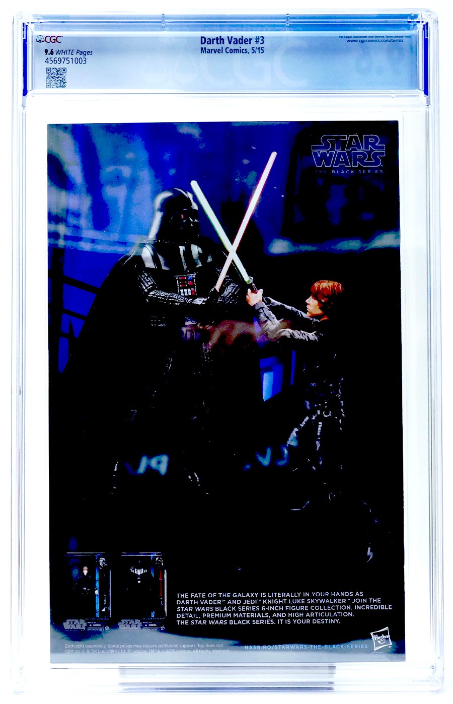 Darth Vader #3 Cover G 1st Ptg Regular Adi Granov Cover CGC 9.6