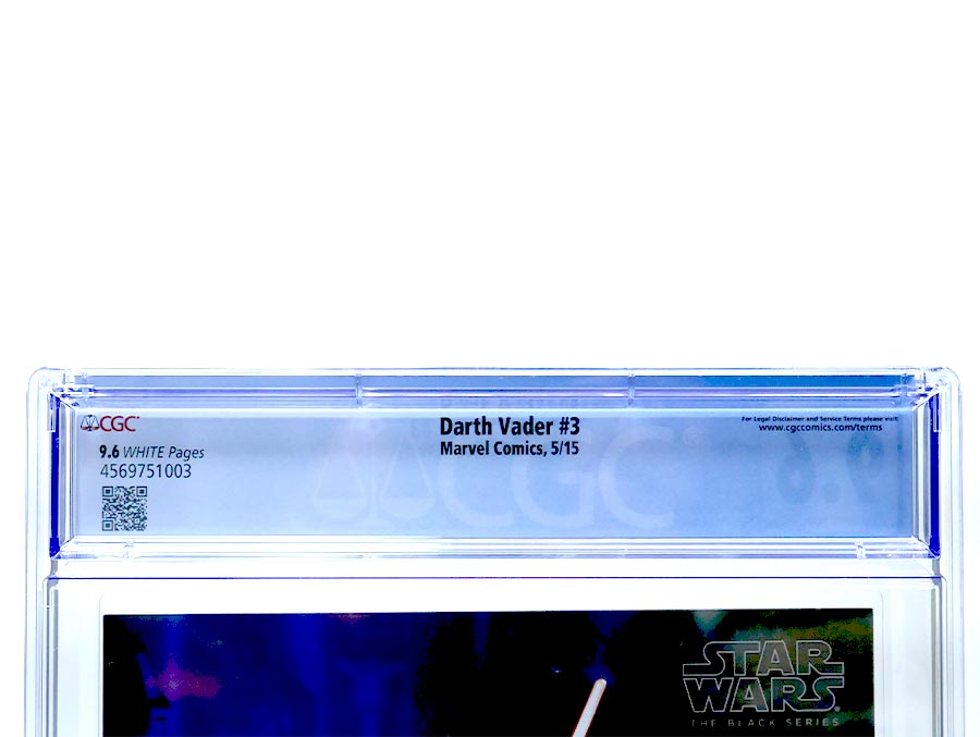 Darth Vader #3 Cover G 1st Ptg Regular Adi Granov Cover CGC 9.6