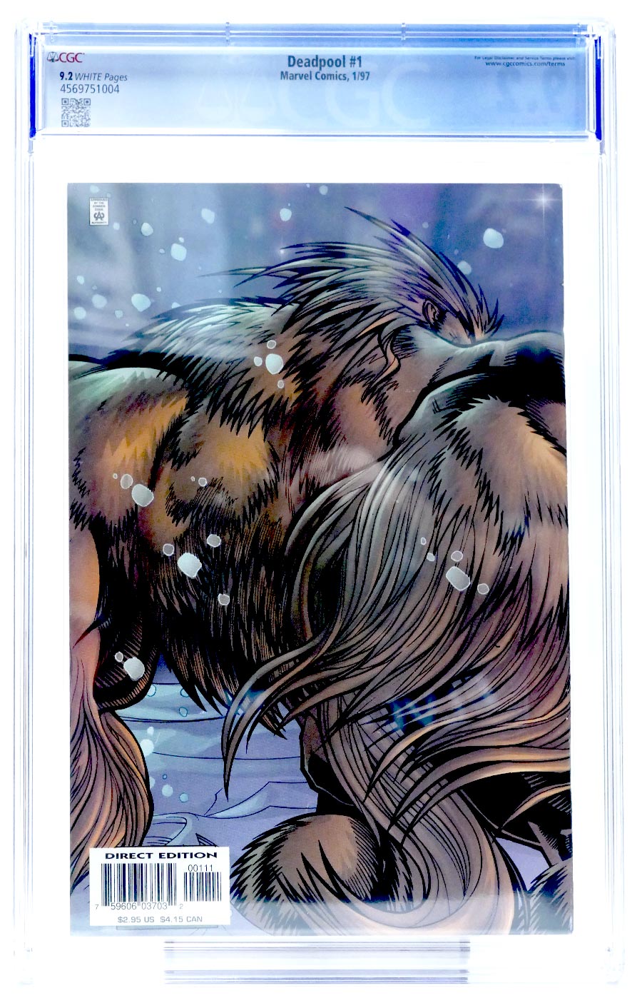 Deadpool Vol 2 #1 Cover I CGC 9.2