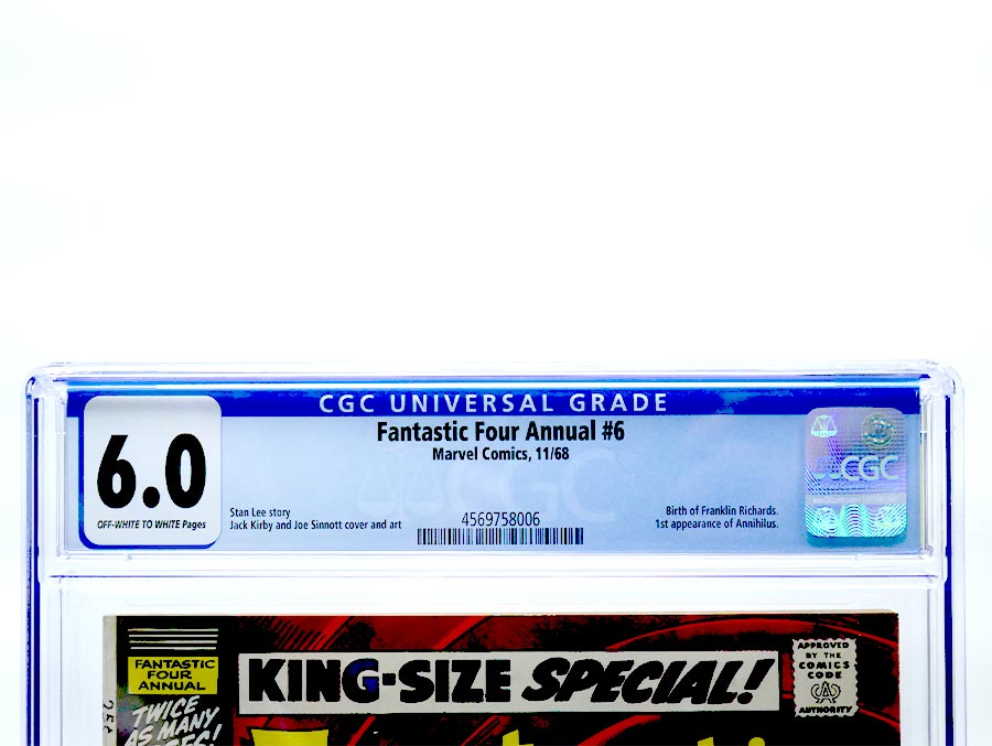 Fantastic Four Special #6 Cover D Regular Edition CGC 6.0