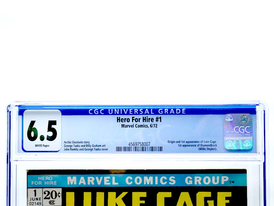 Hero For Hire #1 Cover F 1st Ptg CGC 6.5