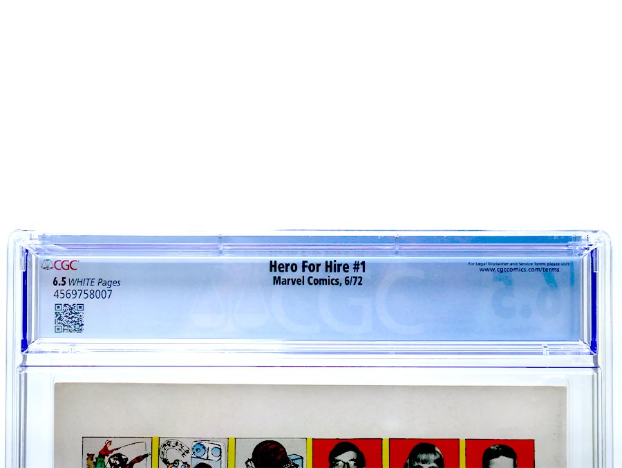 Hero For Hire #1 Cover F 1st Ptg CGC 6.5