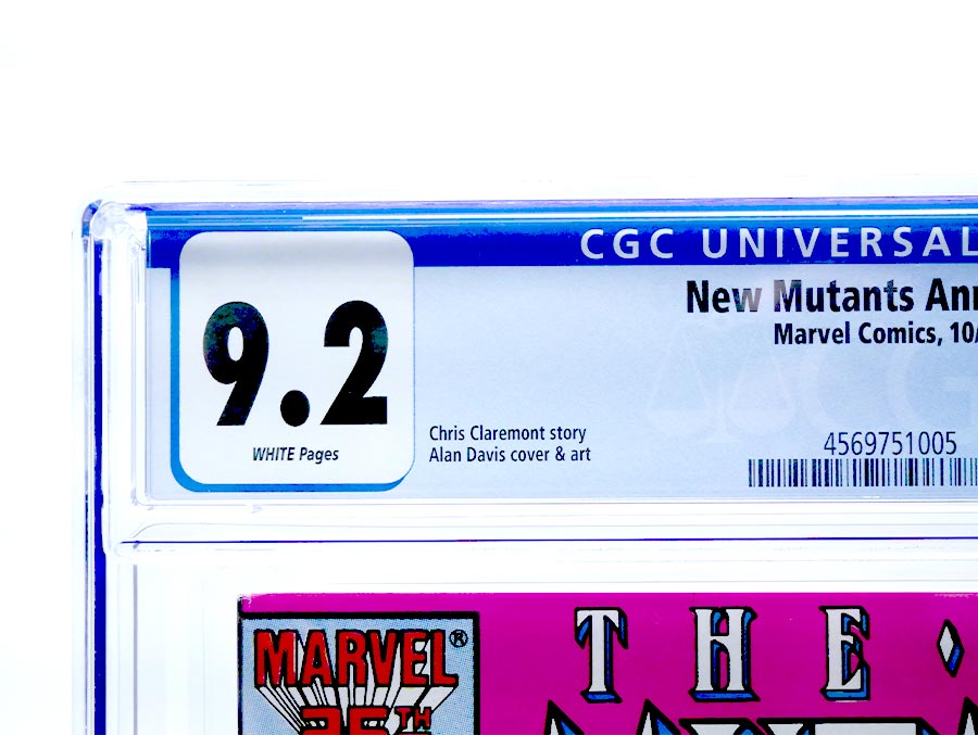 New Mutants Annual #2 Cover F CGC 9.2