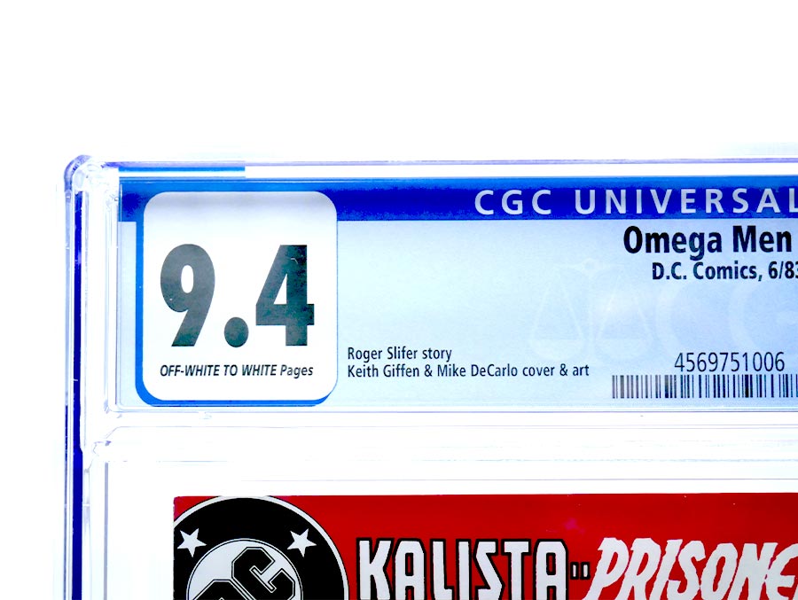 Omega Men #3 Cover D CGC 9.4