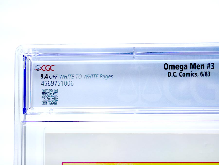 Omega Men #3 Cover D CGC 9.4