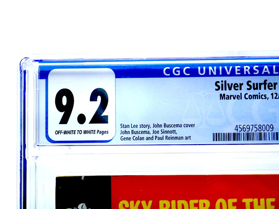 Silver Surfer Vol 1 #3 Cover B CGC 9.2