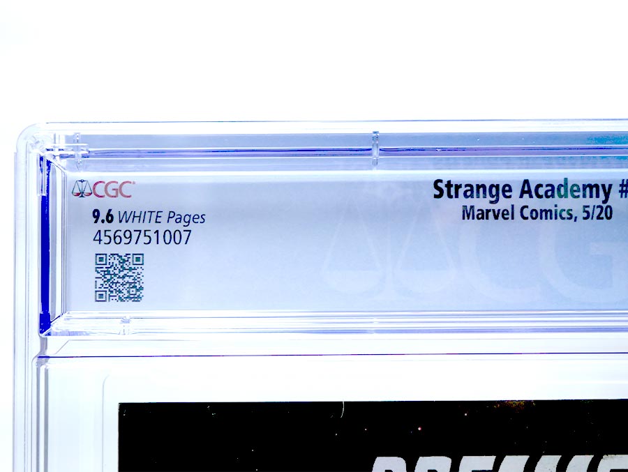 Strange Academy #1 Cover O 1st Ptg Regular Humberto Ramos Cover CGC 9.6