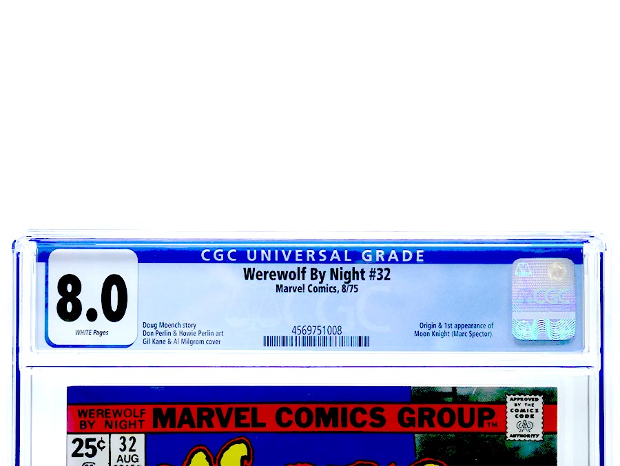 Werewolf By Night #32 Cover F 1st Ptg CGC 8.0
