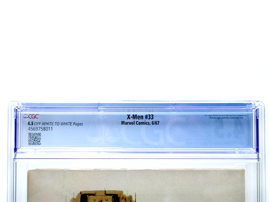 X-Men Vol 1 #33 Cover C CGC 4.5