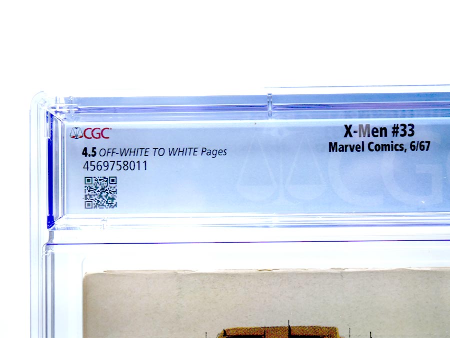 X-Men Vol 1 #33 Cover C CGC 4.5