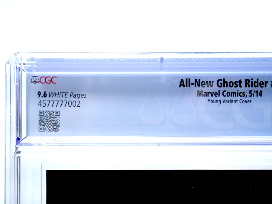All-New Ghost Rider #1 Cover G Variant Skottie Young Baby Cover CGC 9.6