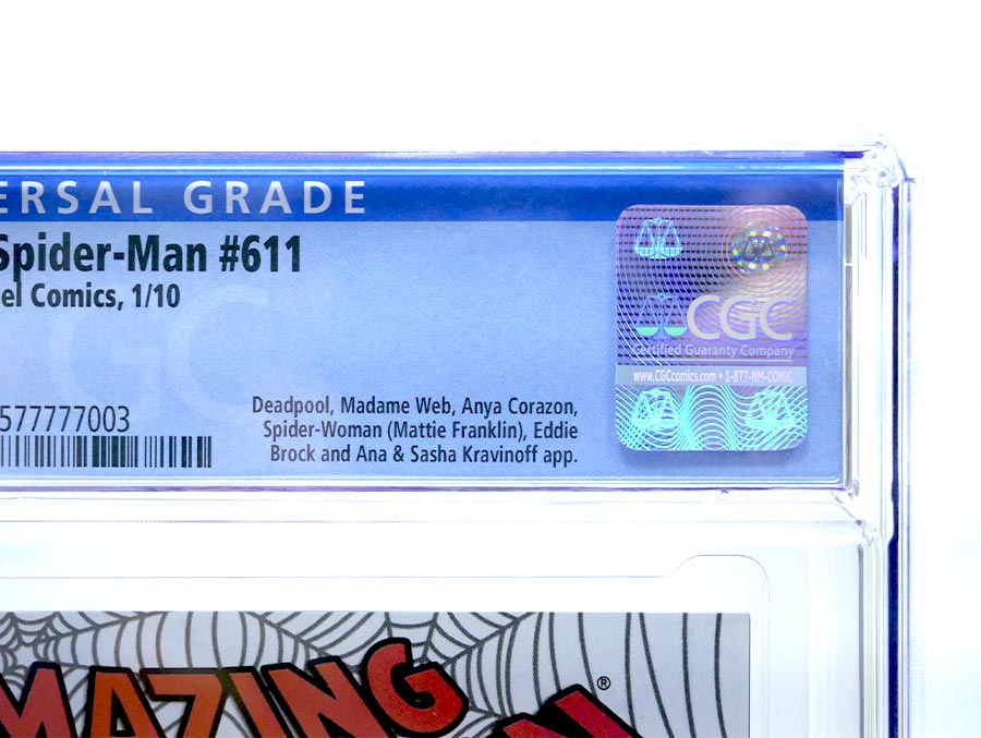 Amazing Spider-Man Vol 2 #611 Cover C 1st Ptg CGC 9.4