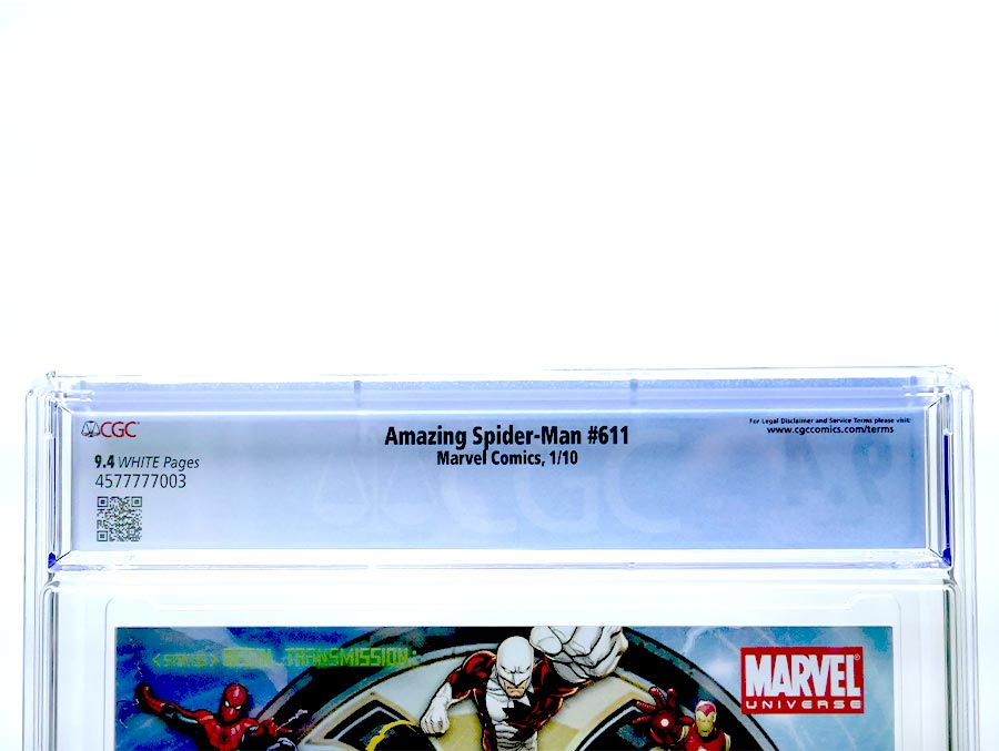 Amazing Spider-Man Vol 2 #611 Cover C 1st Ptg CGC 9.4