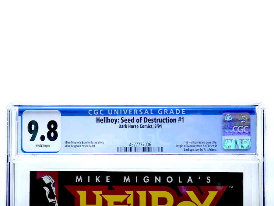 Hellboy Seed Of Destruction #1 Cover C CGC 9.8