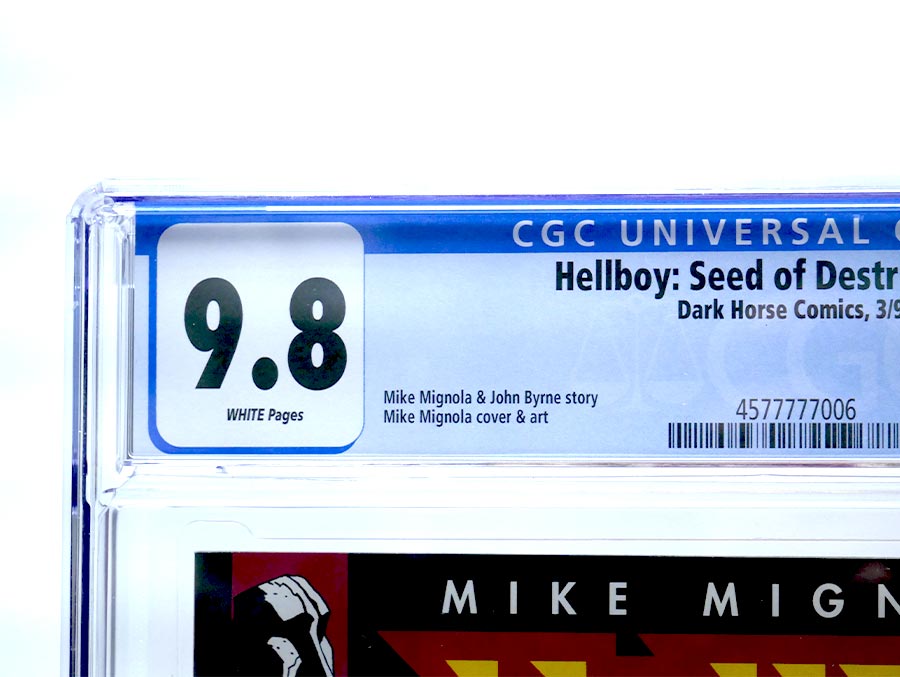 Hellboy Seed Of Destruction #1 Cover C CGC 9.8