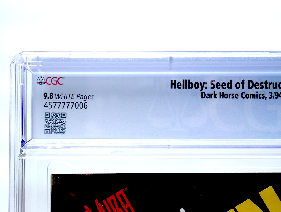 Hellboy Seed Of Destruction #1 Cover C CGC 9.8
