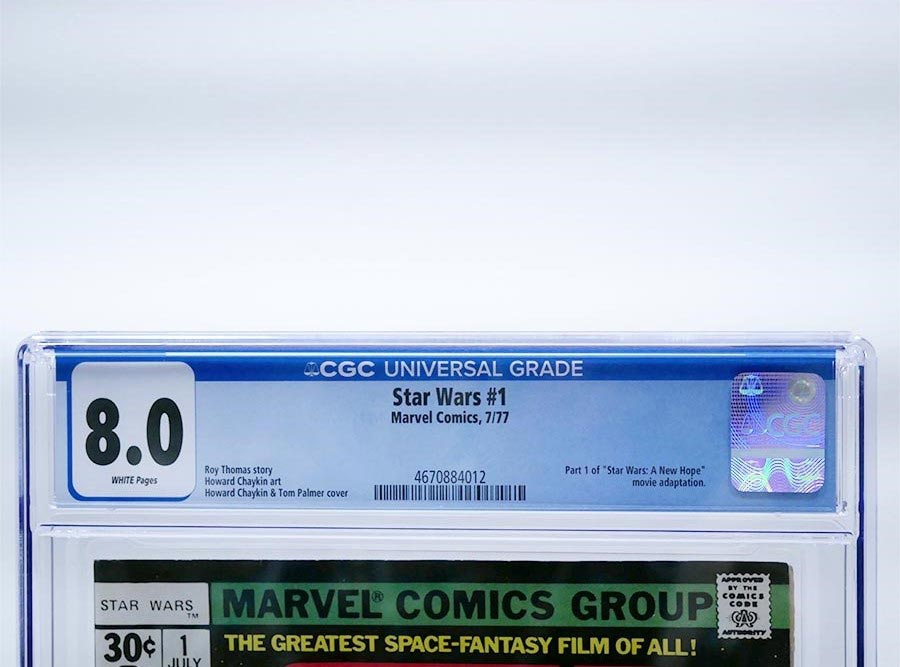 Star Wars (Marvel) Vol 1 #1 Cover M Regular Edition CGC 8.0
