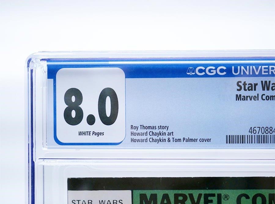 Star Wars (Marvel) Vol 1 #1 Cover M Regular Edition CGC 8.0