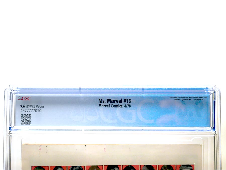 Ms Marvel #16 Cover B CGC 9.6