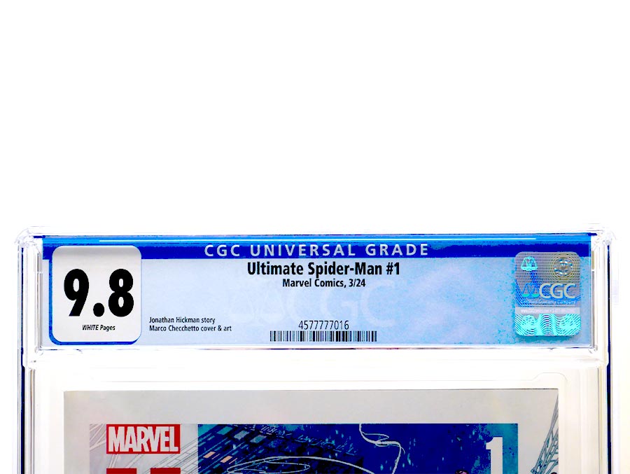 Ultimate Spider-Man Vol 2 #1 Cover Z-D Regular Marco Checchetto Cover CGC 9.8