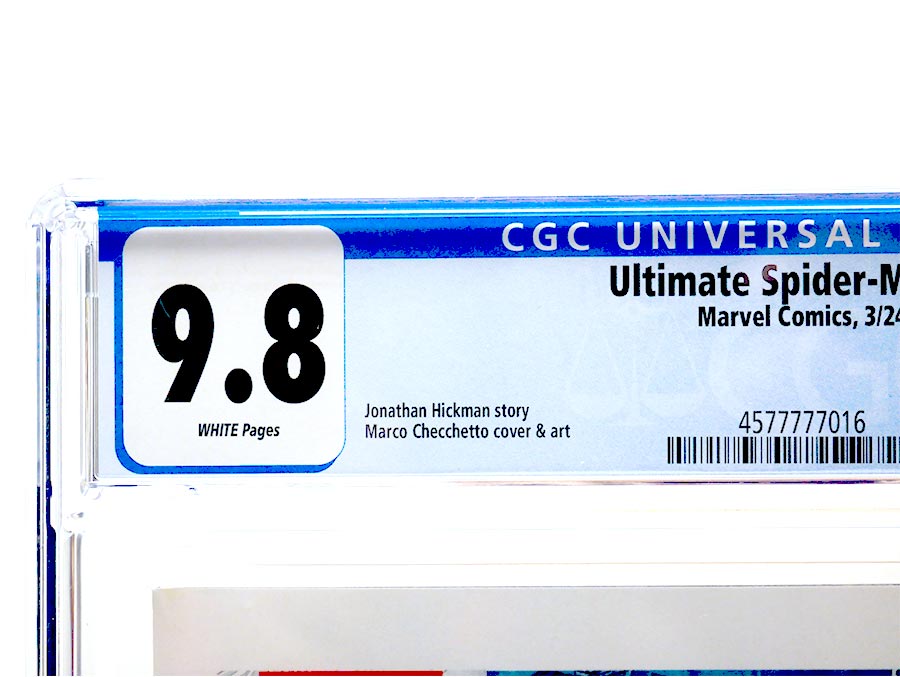 Ultimate Spider-Man Vol 2 #1 Cover Z-D Regular Marco Checchetto Cover CGC 9.8