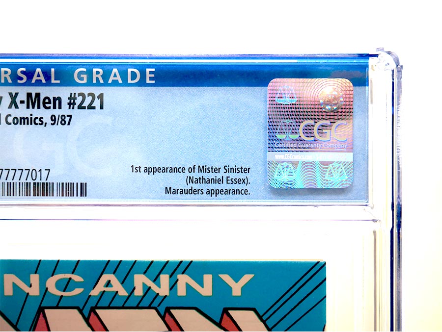 Uncanny X-Men #221 Cover E 1st Ptg CGC 9.4