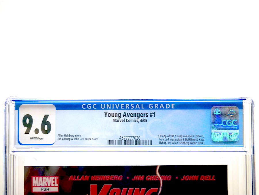 Young Avengers #1 Cover G CGC 9.6