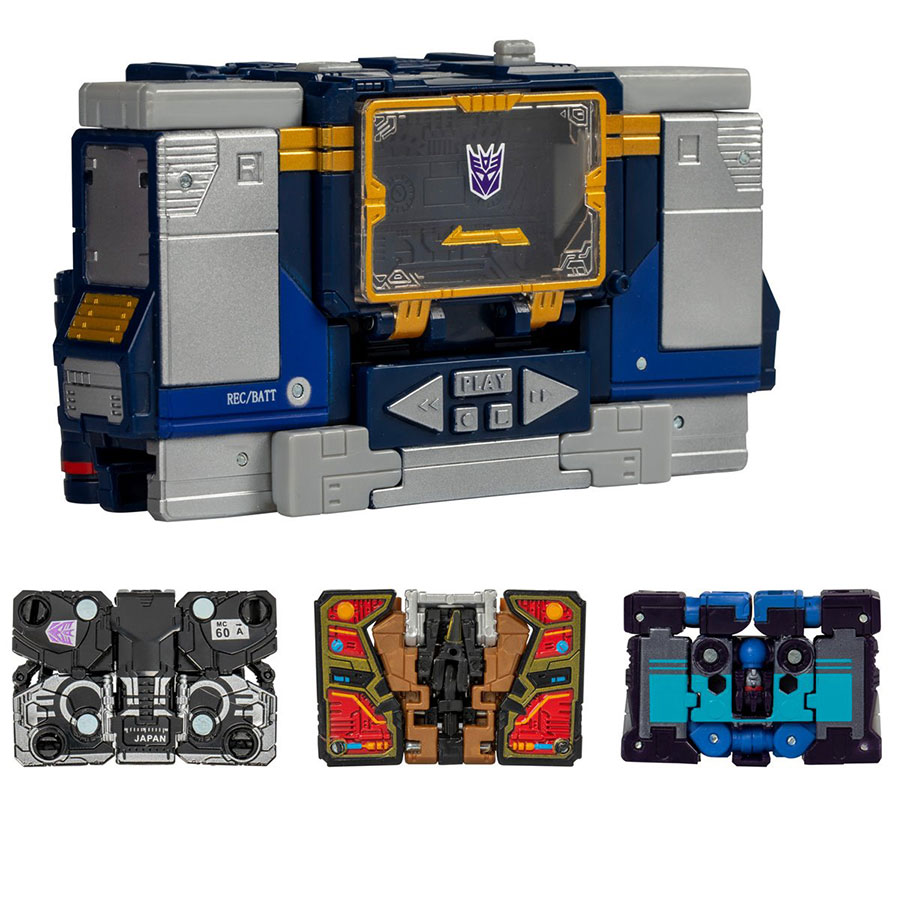 Transformers Generations Legacy United Leader G1 Soundwave Action Figure