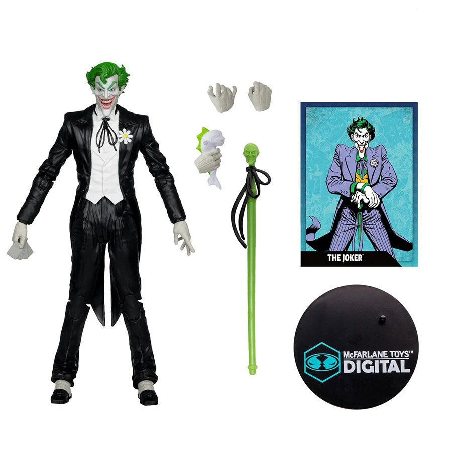 DC Multiverse Digital 7-Inch Action Figure Wave 3 - Silver Age Joker McFarlane Platinum Edition (Tuxedo Suit)